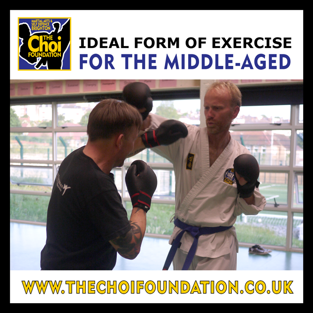 Martial Arts is an ideal form of exercise at Brighton Marital Arts and Self-defence classes, The Choi Foundation, Robert Tanswell