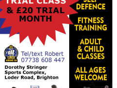 Fitness classes for all at Brighton Martial Arts and Self-defence classes, The Choi Foundation, Robert Tanswell