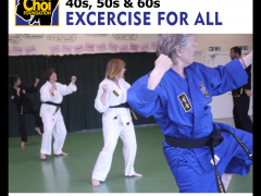 Students in their 40s, 50s & 60s Martial Art and Self-defence in Brighton at The Choi Foundation