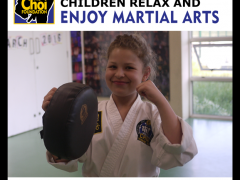 Children relax, make friends, learn and enjoy Martial Arts and Self-defence in Brighton at The Choi Foundation