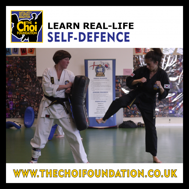 Learn real-life, practical self-defence fitness  at Brighton Marital Arts and Self-defence classes, The Choi Foundation, Robert Tanswell