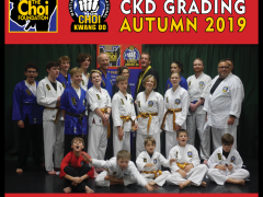 Grading Students at Brighton Martial Arts and Self-defence fitness classes, The Choi Foundation, Dorothy Stringer Sports Complex, Robert Tanswell